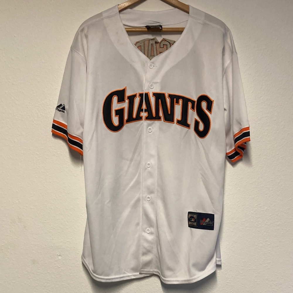 San Francisco Giants Bumgarner jersey. Cooperstown Collection XL